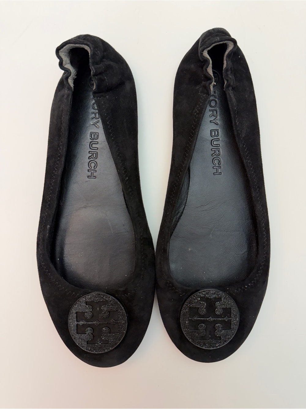 Tory Burch Minnie Travel Ballet Flats, Size 10.5 (fit like 9.5)